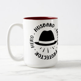 Taza Bicolor Regalo divertido para padres 