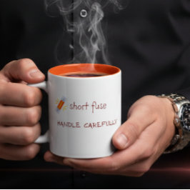 Taza Bicolor Regalo divertido personalizado sarcástico para hom
