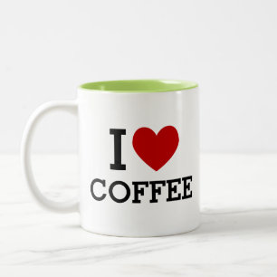 Taza Bicolor Regalo divertido y lindo para amantes del café