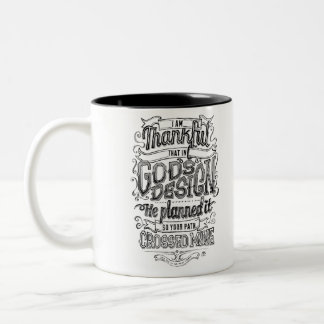 Taza Bicolor Regalo indicado con letras de la pizarra de la