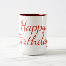 Taza Bicolor Regalo marrón