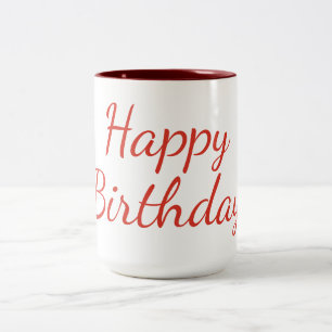 Taza Bicolor Regalo marrón