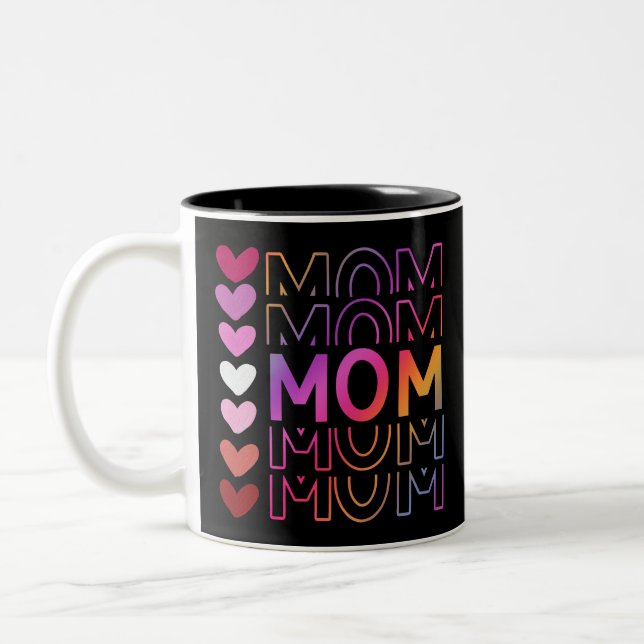 Taza Bicolor Regalo materno de MAMA (Izquierda)
