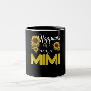 Taza Bicolor Regalo Mimi  La Felicidad Está Siendo Un MiMi Gira
