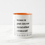 Taza Bicolor Regalo moderno minimalista sencillo negrita y eleg<br><div class="desc">Si necesitas más personalización,  por favor,  no dudes en enviarme un mensaje a yellowfebstudio@gmail.com.</div>