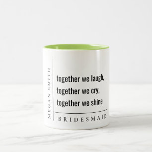 Taza Bicolor Regalo moderno minimalista, sencillo y conjunto de