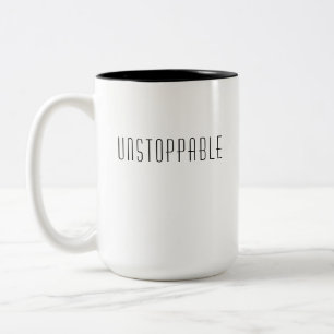 Taza Bicolor Regalo Motivacional Empoderante Imparable