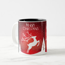 Taza Bicolor Regalo navideño