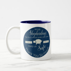 Taza Bicolor Regalo para ancianos JW nombre personalizado, cong