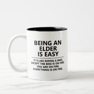 Taza Bicolor Regalo Para Elder Jw, Regalo Para Jw Brother, Jw E
