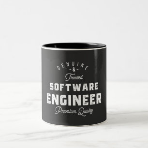 Taza Bicolor Regalo para Ingeniero de Software