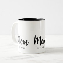 Regalo para madre primeriza por año de establecimi