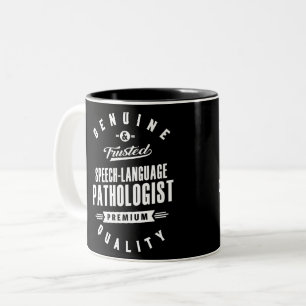 Taza Bicolor Regalo para patólogo de habla