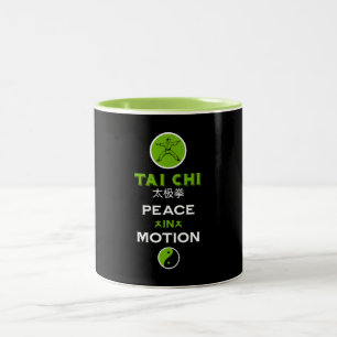 Taza Bicolor Regalo para practicante de Tai Chi