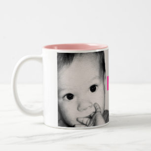 Taza Bicolor Regalo perfecto del día de madre -