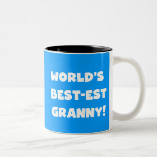 Taza Bicolor Regalos blancos de las camisetas del texto de la