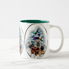 Taza Bicolor Regalos chinos de Navidades Shar-Pei
