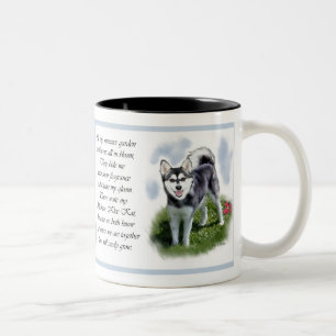 Taza Bicolor Regalos de Alaskan Klee Kai