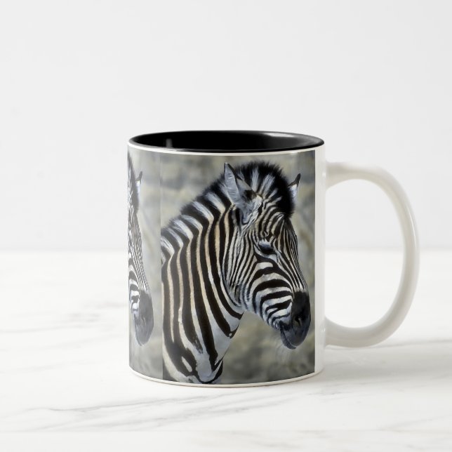 Taza Bicolor Regalos de arte de Zebra Lovers (Derecha)