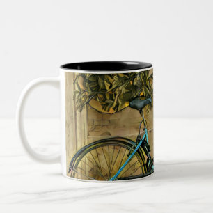 Taza Bicolor Regalos de bicicleta para ella