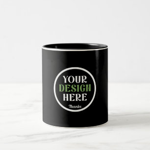 Taza Bicolor Regalos de boda personalizados, elegantes, clásico