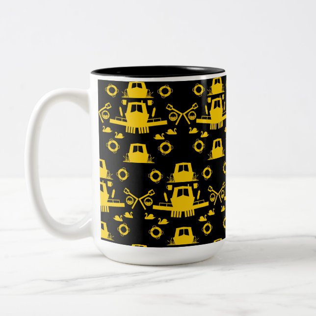 Taza Bicolor Regalos de British Narrowboat (Izquierda)