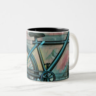 Taza Bicolor Regalos de ciclismo para papá
