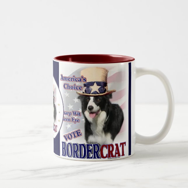 Taza Bicolor Regalos de color de la frontera (Derecha)