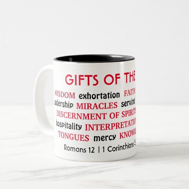 Taza Bicolor REGALOS DE ESPÍRITU SANTO | INSPIRADOR | Cristiano (Anverso izquierdo)