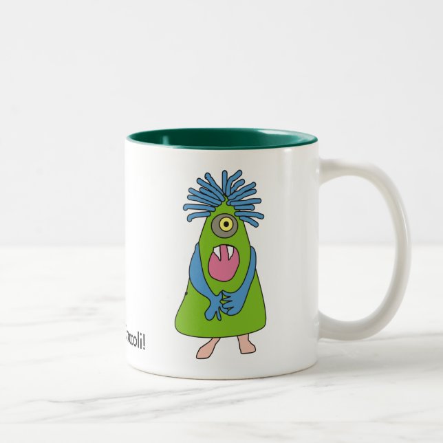 Taza Bicolor Regalos de "I Love Monsters" (Derecha)