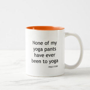 Taza Bicolor Regalos de inspiración para amantes del yoga y mae