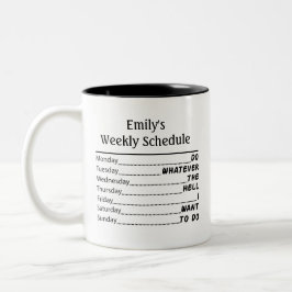 Taza Bicolor Regalos de jubilación para mujeres y hombres