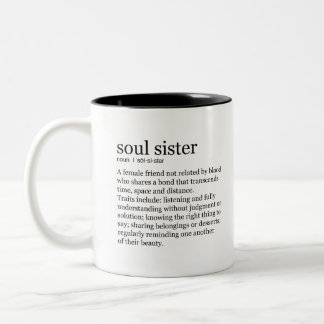 Taza Bicolor Regalos de la hermana del alma