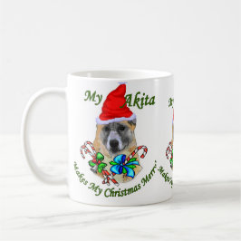 Taza Bicolor Regalos de Navidades Akita