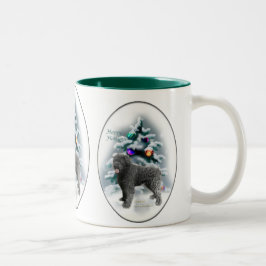 Taza Bicolor Regalos de Navidades Bouvier des Flandres