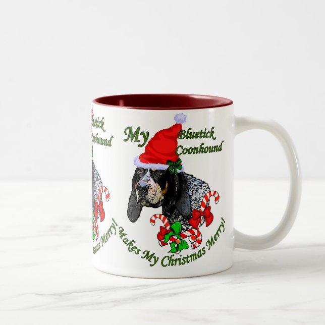 Taza Bicolor Regalos de Navidades de Cocina de Bluetick (Derecha)