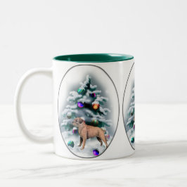 Taza Bicolor Regalos de Navidades de los territorios fronterizo