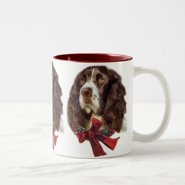 Taza Bicolor Regalos de Navidades españoles de Springer inglese (Derecha)