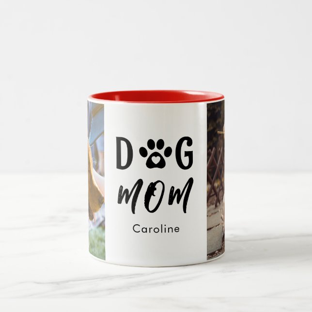 Taza Bicolor Regalos de Perro Mamá (Centro)