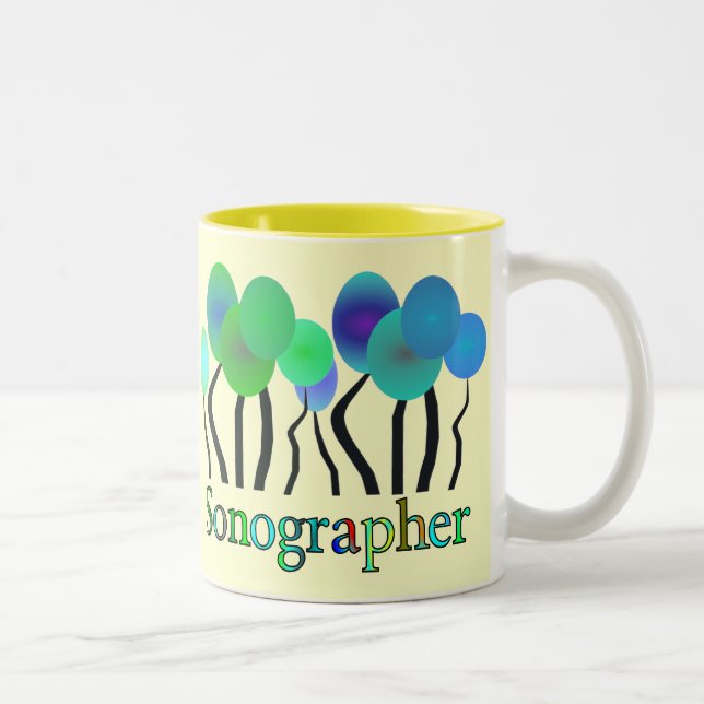 Taza Bicolor Regalos de Sonographer (Derecha)
