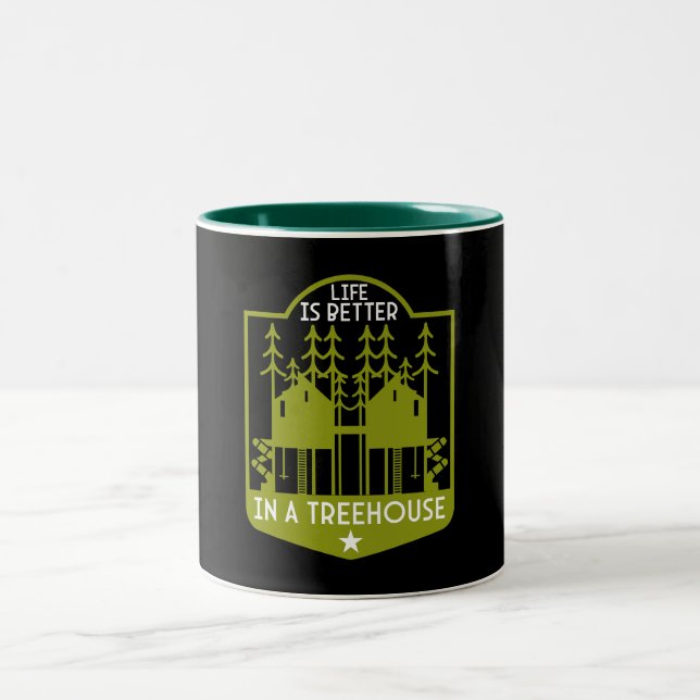Taza Bicolor Regalos de Treehouse (Centro)
