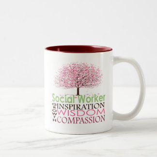 Taza Bicolor Regalos del asistente social