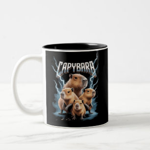 Taza Bicolor Regalos divertidos de Navidad de Heavy Metal de Ca