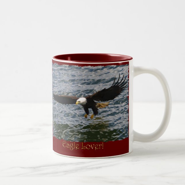 Taza Bicolor Regalos EAGLE LOVER (Derecha)