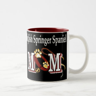 Taza Bicolor Regalos para mamás de English Springer Spaniel