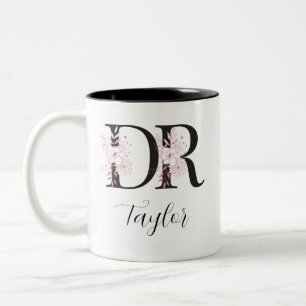 Taza Bicolor Regalos Personalizados De médica Para Su Graduació
