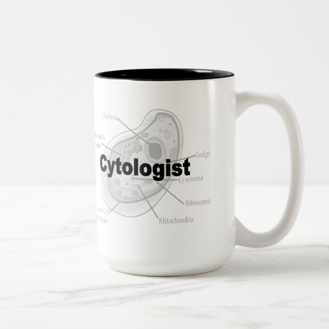 Taza Bicolor Regalos únicos del Cytologist (Derecha)