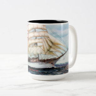 Taza Bicolor Regata Cutty Sark