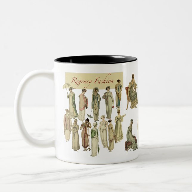 Taza Bicolor Regency Fashion Mug (Izquierda)