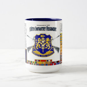 Taza Bicolor Regimiento de Infantería 15 oz Mug